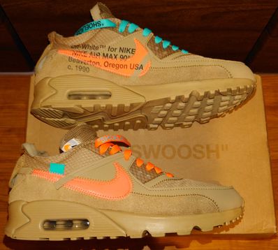Off-White × Nike Air Max 90 "Desert Ore"