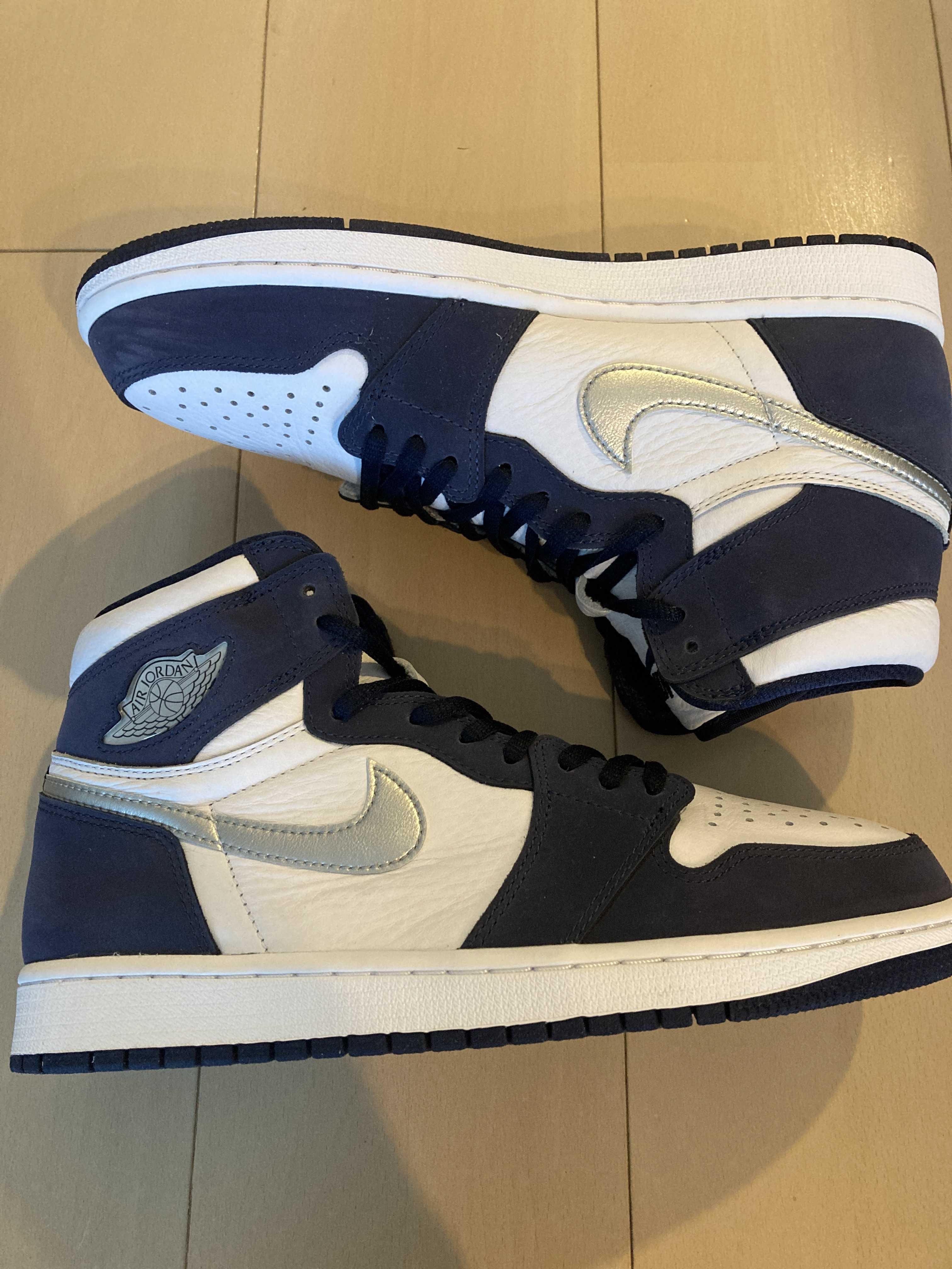 Nike Air Jordan 1 High OG CO.JP "White/Midnight Navy" (2020)(ブリーフケースなし)