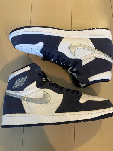 Nike Air Jordan 1 High OG CO.JP "White/Midnight Navy" (2020)(ブリーフケースなし)