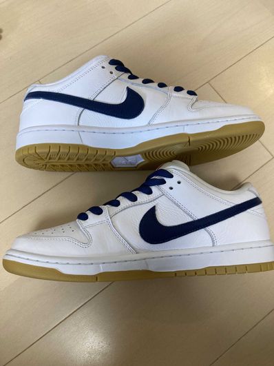 Nike SB Dunk Low "Orange Label White Navy"