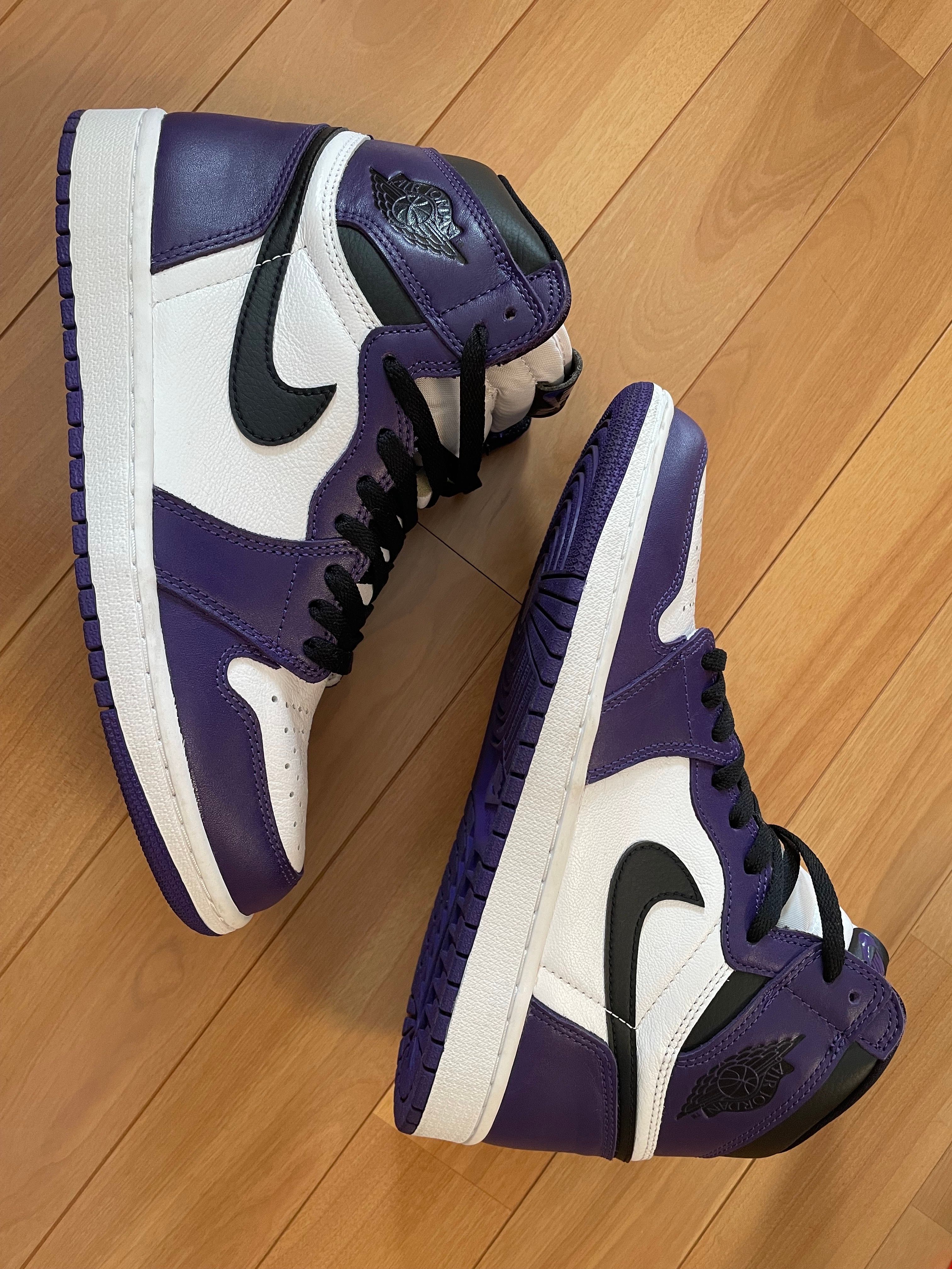Nike Air Jordan 1 Retro High OG "Court Purple White/Black" (2020)   
