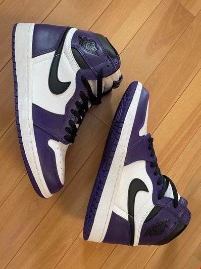 Nike Air Jordan 1 Retro High OG "Court Purple White/Black" (2020)