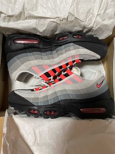Nike Air Max 95 "White/Solar Red"