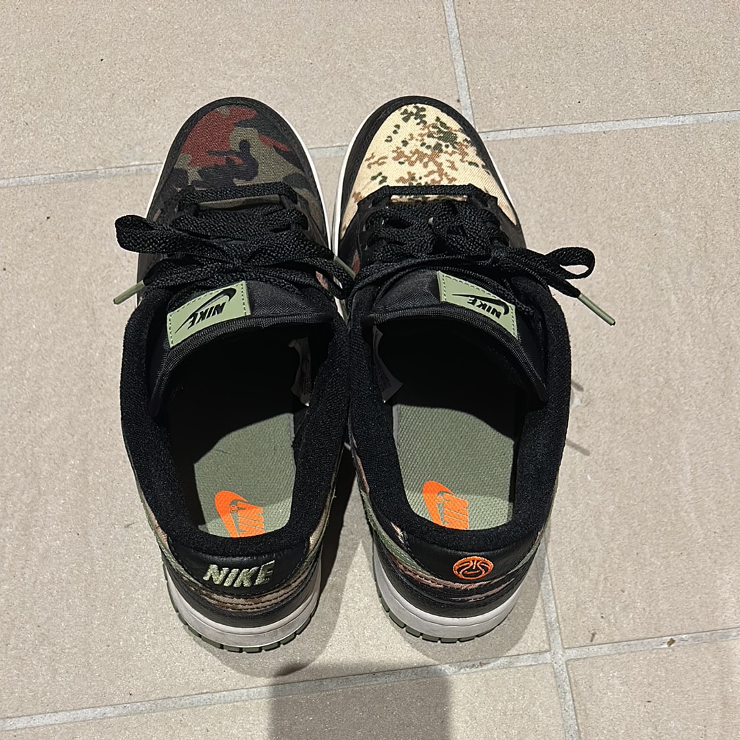 Nike Dunk Low SE "Black Multi Camo"