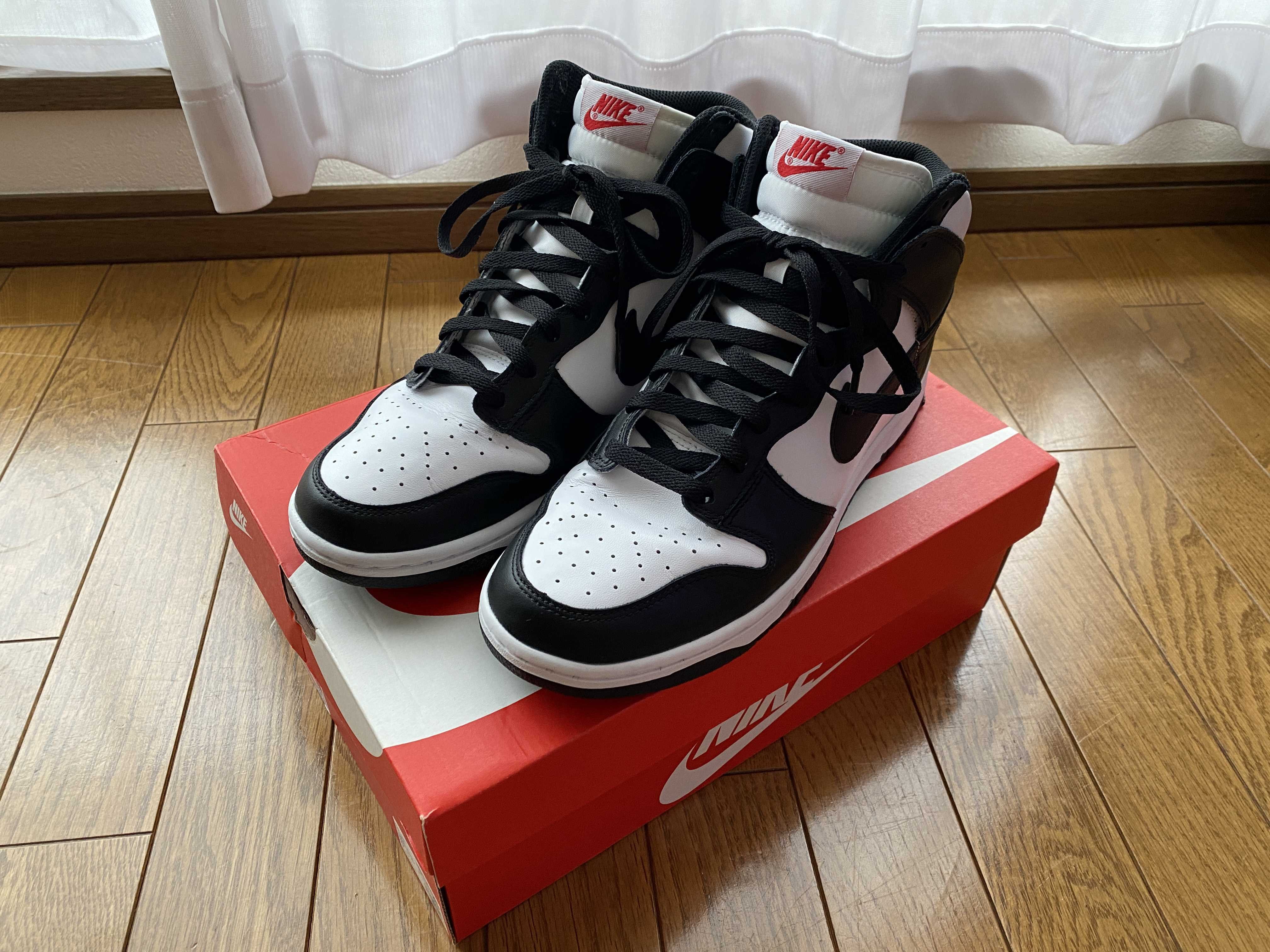 Nike Dunk High "Black and White"