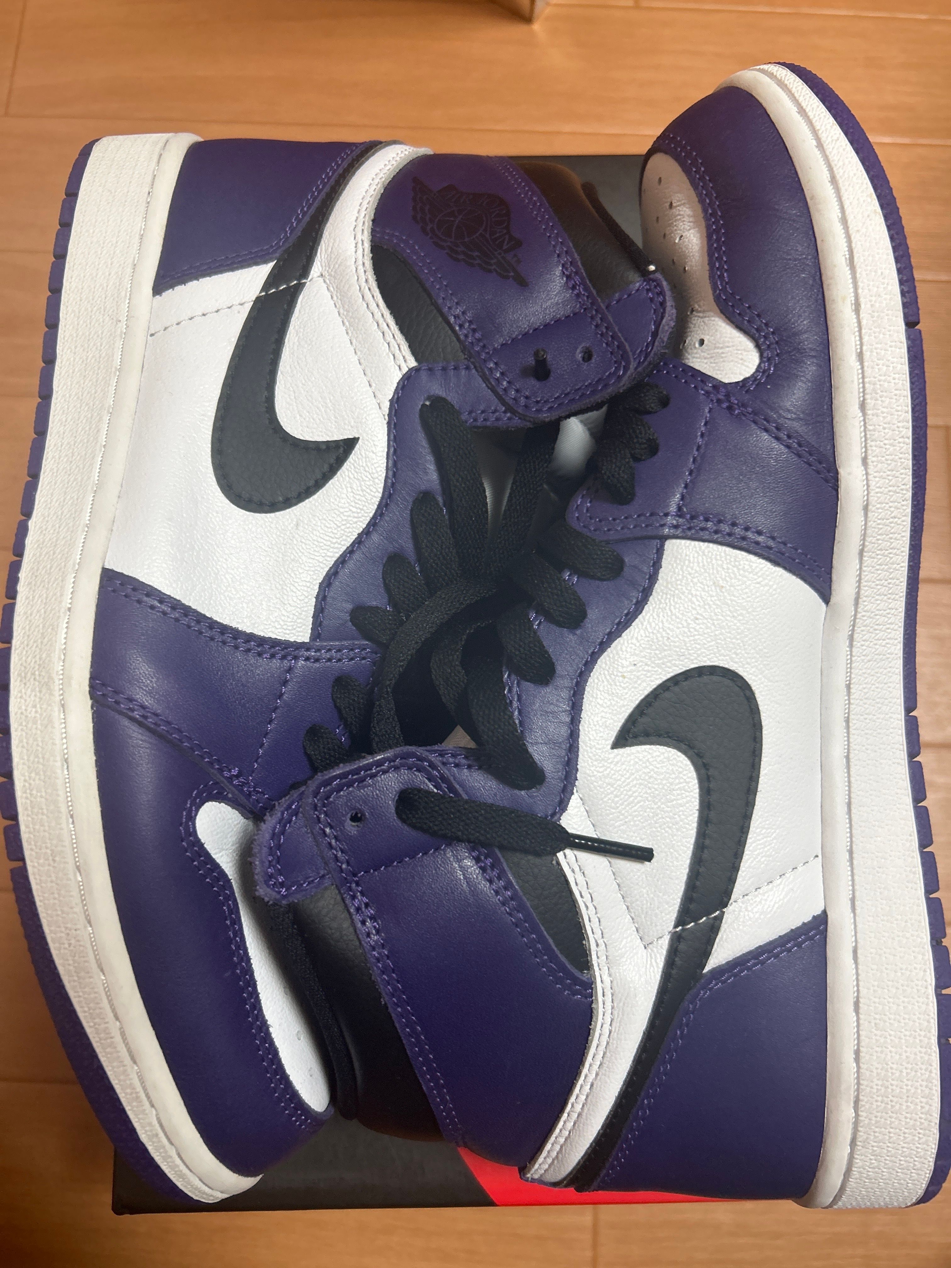 Nike Air Jordan 1 Retro High OG "Court Purple White/Black" (2020)   