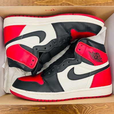 Nike Air Jordan 1 Retro High OG "Bred Toe"