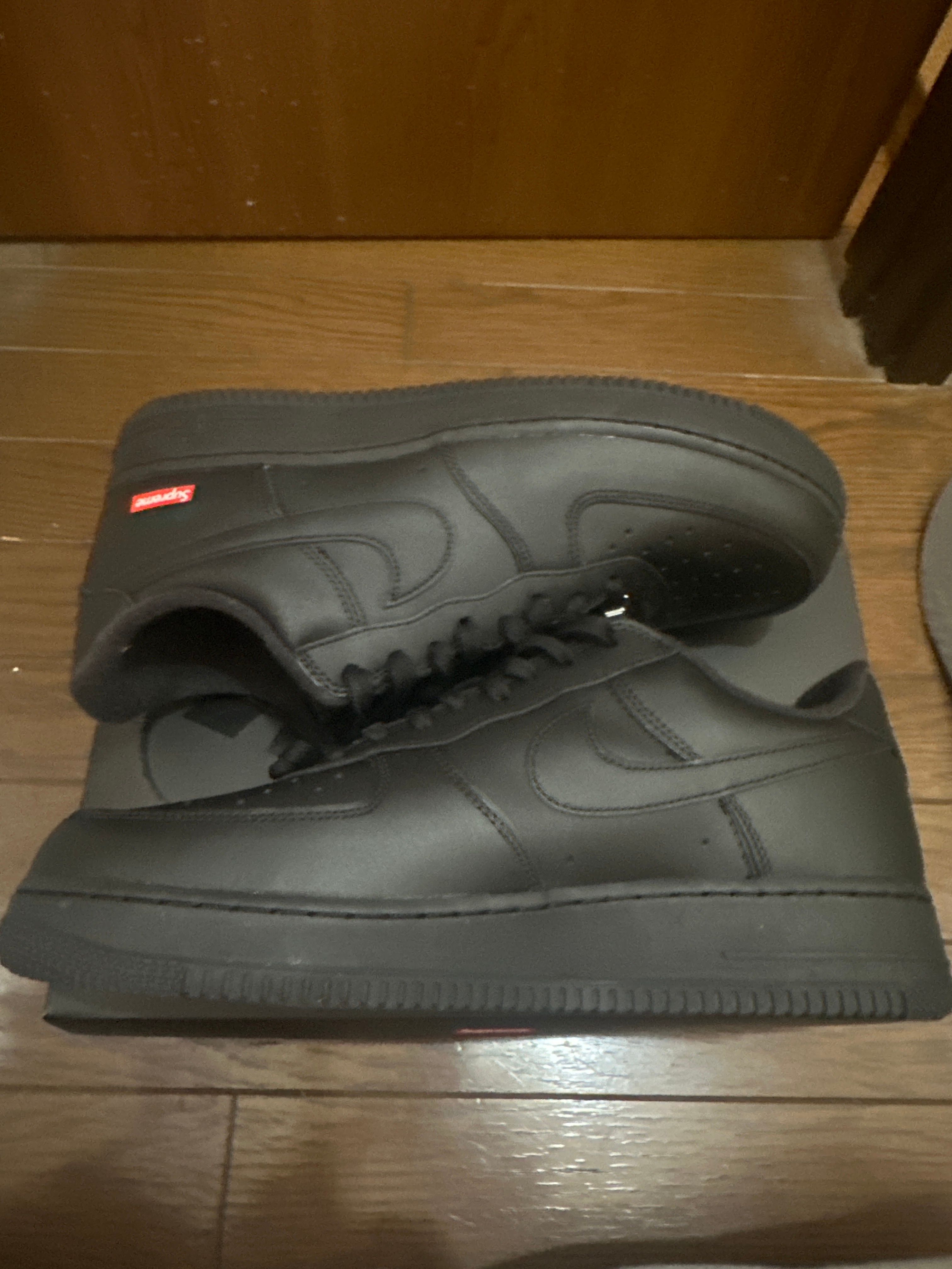 Supreme × Nike Air Force 1 Low "Black"