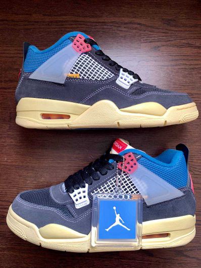 UNION × Nike Air Jordan 4 "Off Noir"