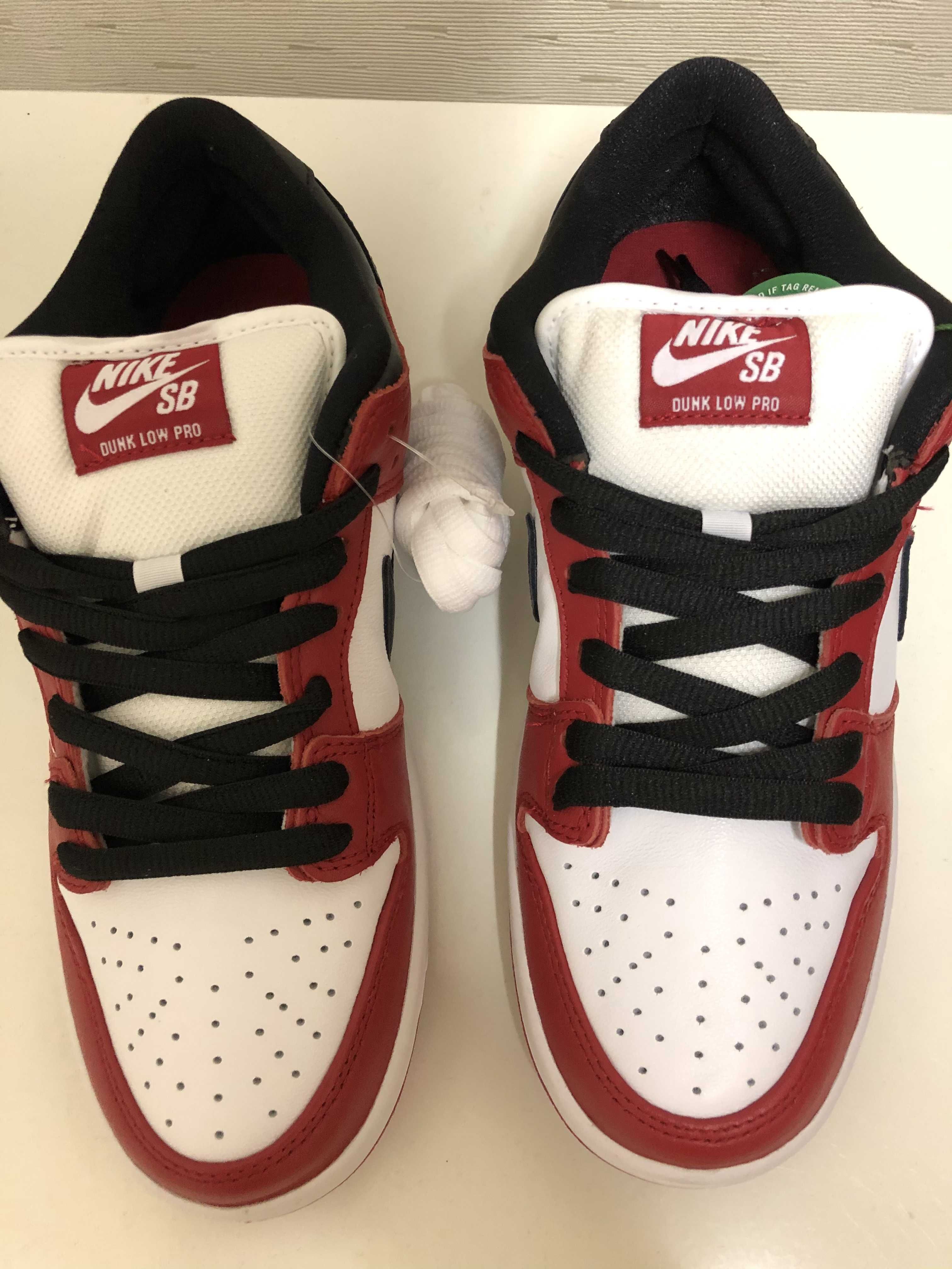 Nike SB Dunk Low Pro "J-Pack Chicago/Varsity Red and White"