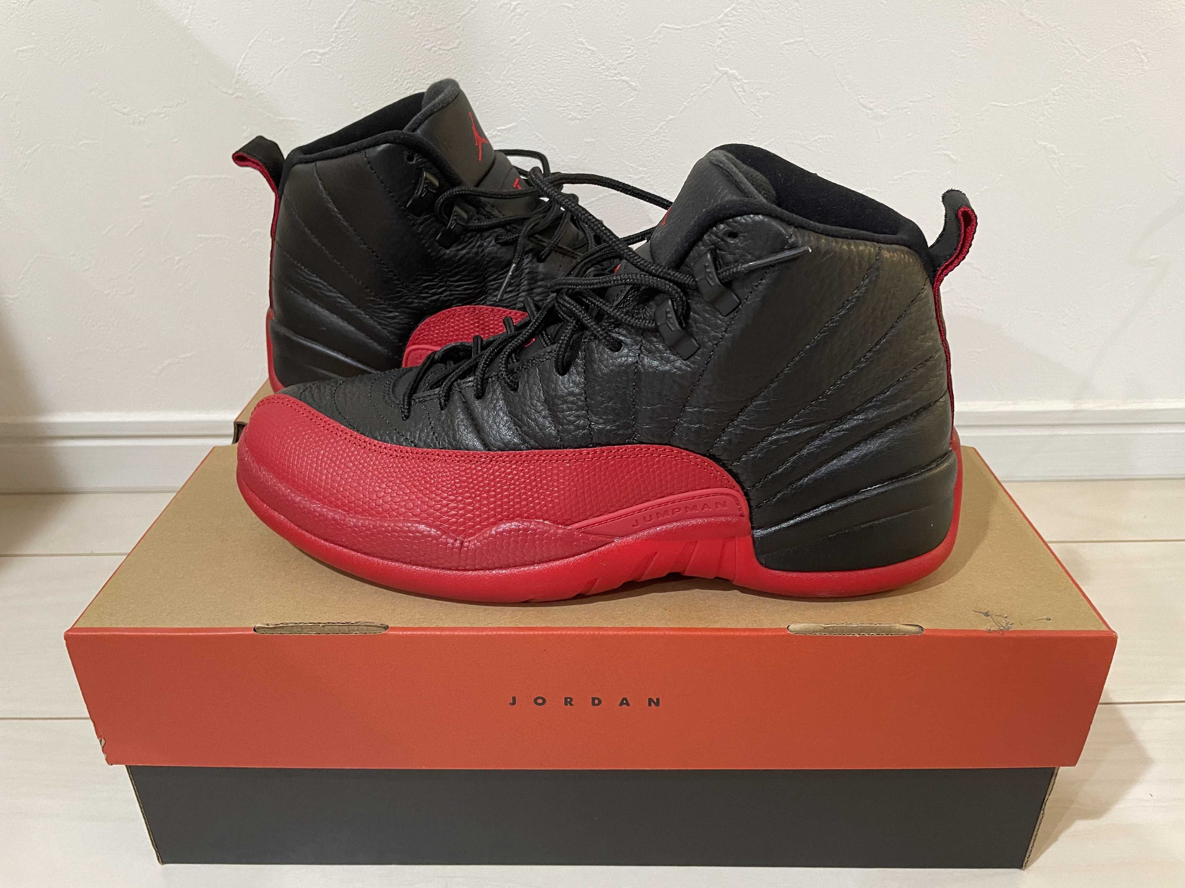 Nike Air Jordan 12 Retro "Flu Game/Black/Versity Red" (2016)