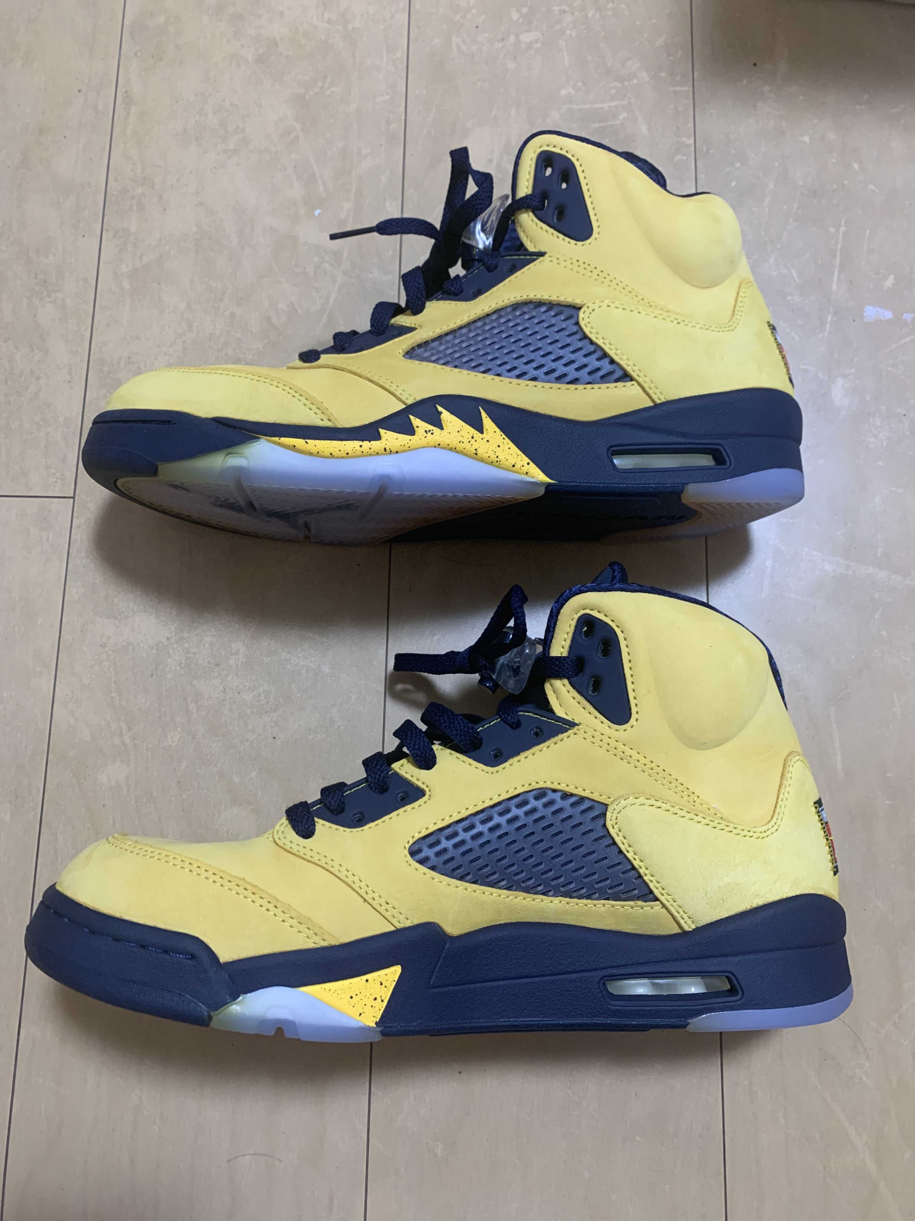 NIKE AIR JORDAN 5 "MICHIGAN"