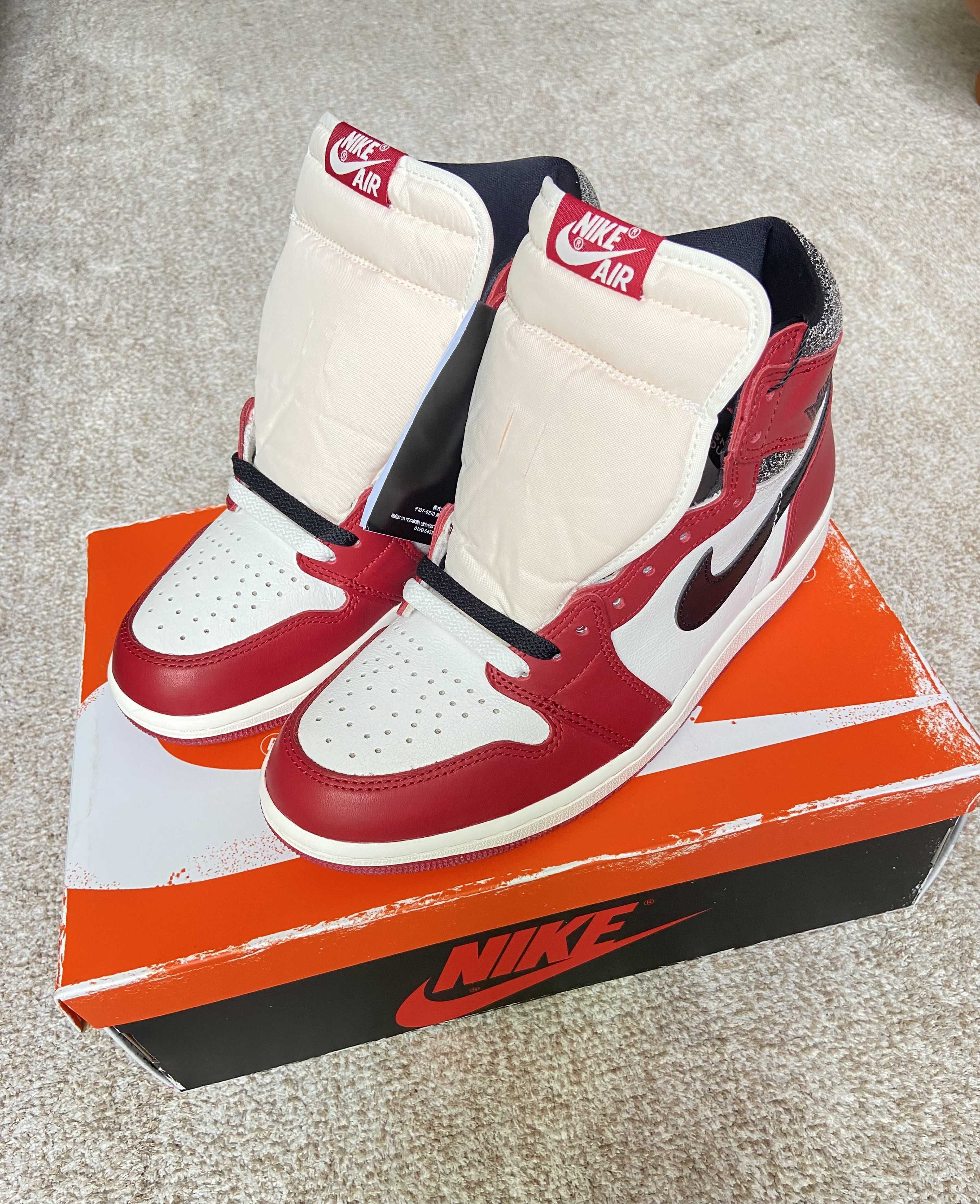 Nike Air Jordan 1 High OG "Lost & Found/Chicago"