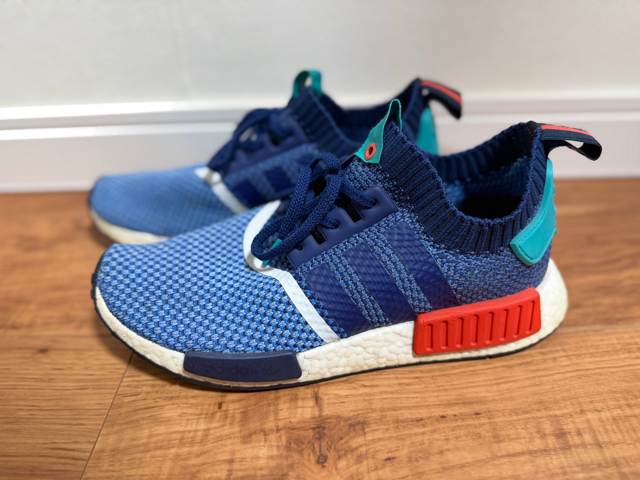 Packer Shoes × adidas NMD R1 "Light Blue/Indigo/Turquoise/Red"