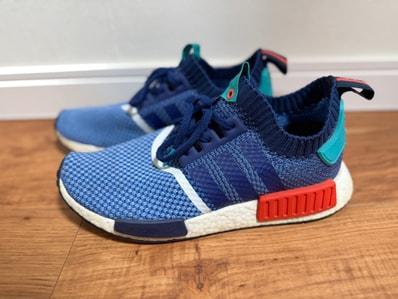 Packer Shoes × adidas NMD R1 "Light Blue/Indigo/Turquoise/Red"