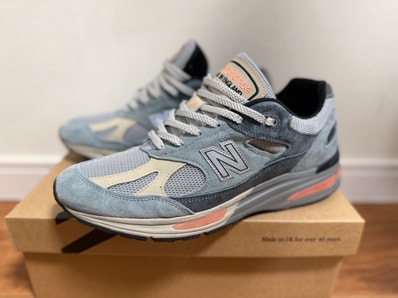 New Balance 991V2 "Blue Silver"