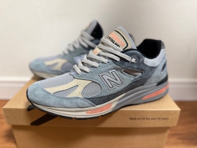 New Balance 991V2 "Blue Silver"
