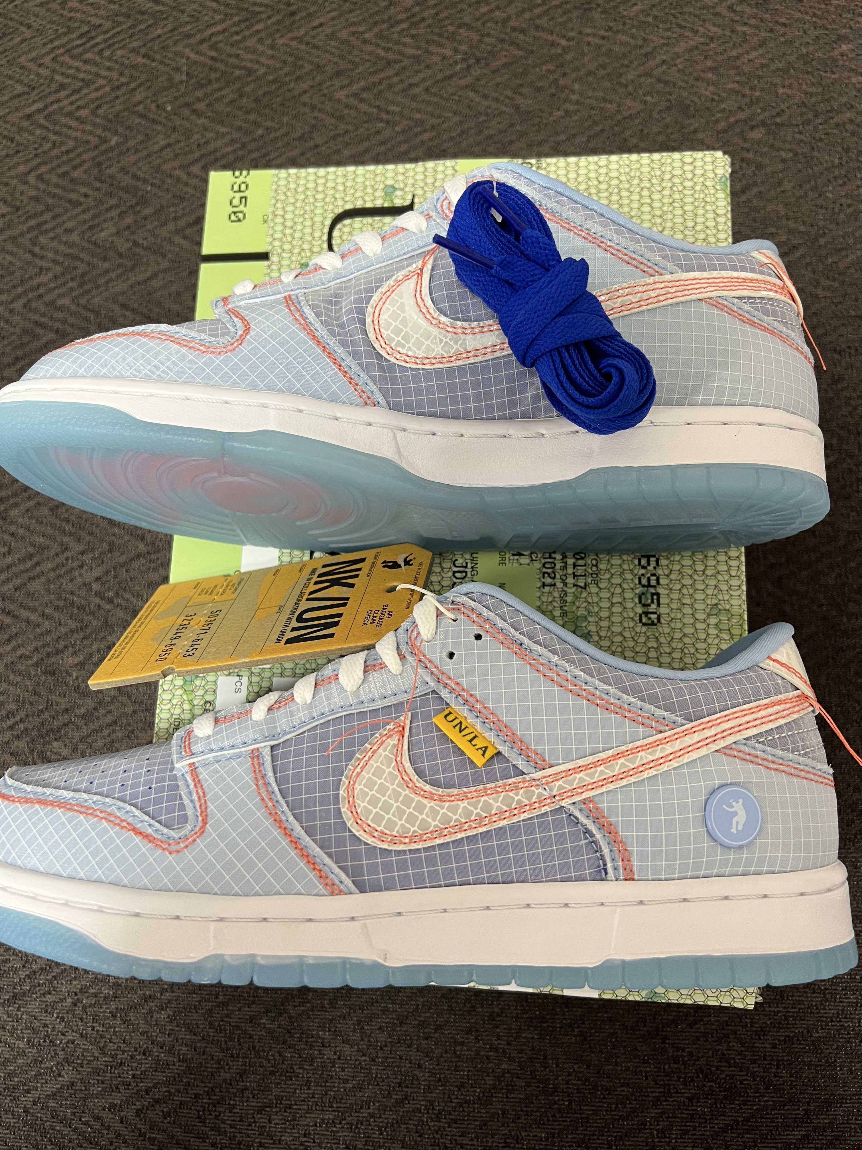 UNION × Nike Dunk Low "Argon"