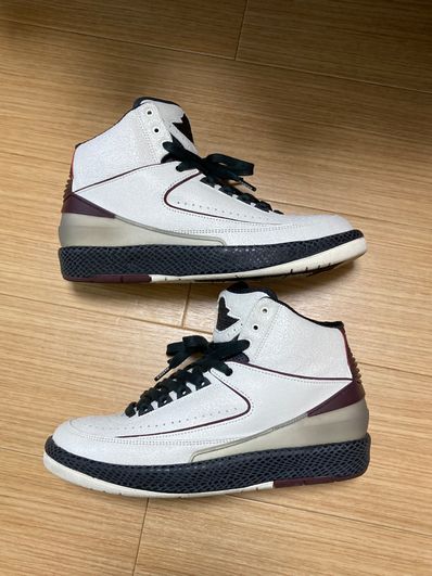A Ma Maniere × Nike Air Jordan 2 "Airness/Sail and Burgundy"