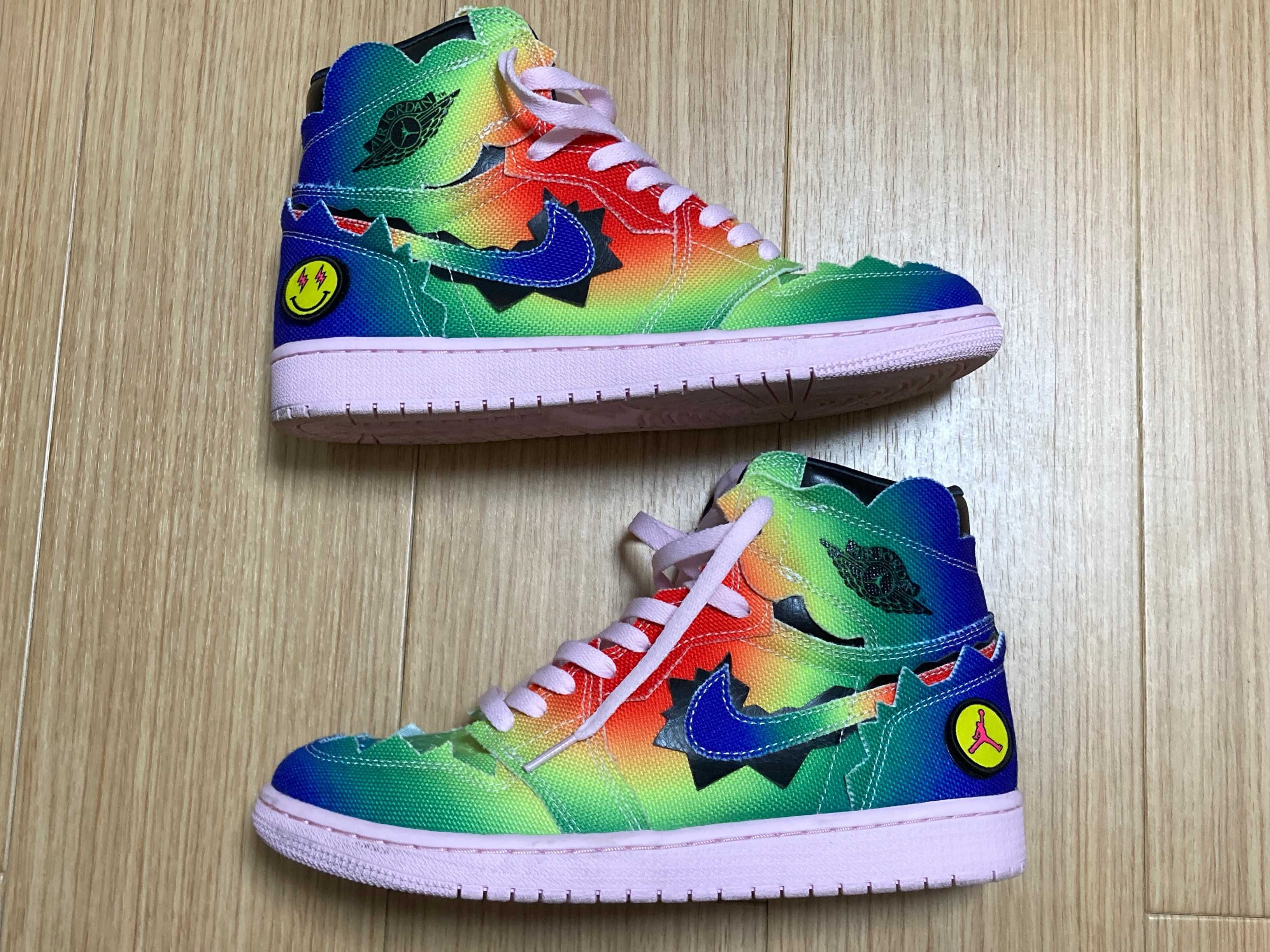 J Balvin × Nike Air Jordan 1 High OG "Rainbow"