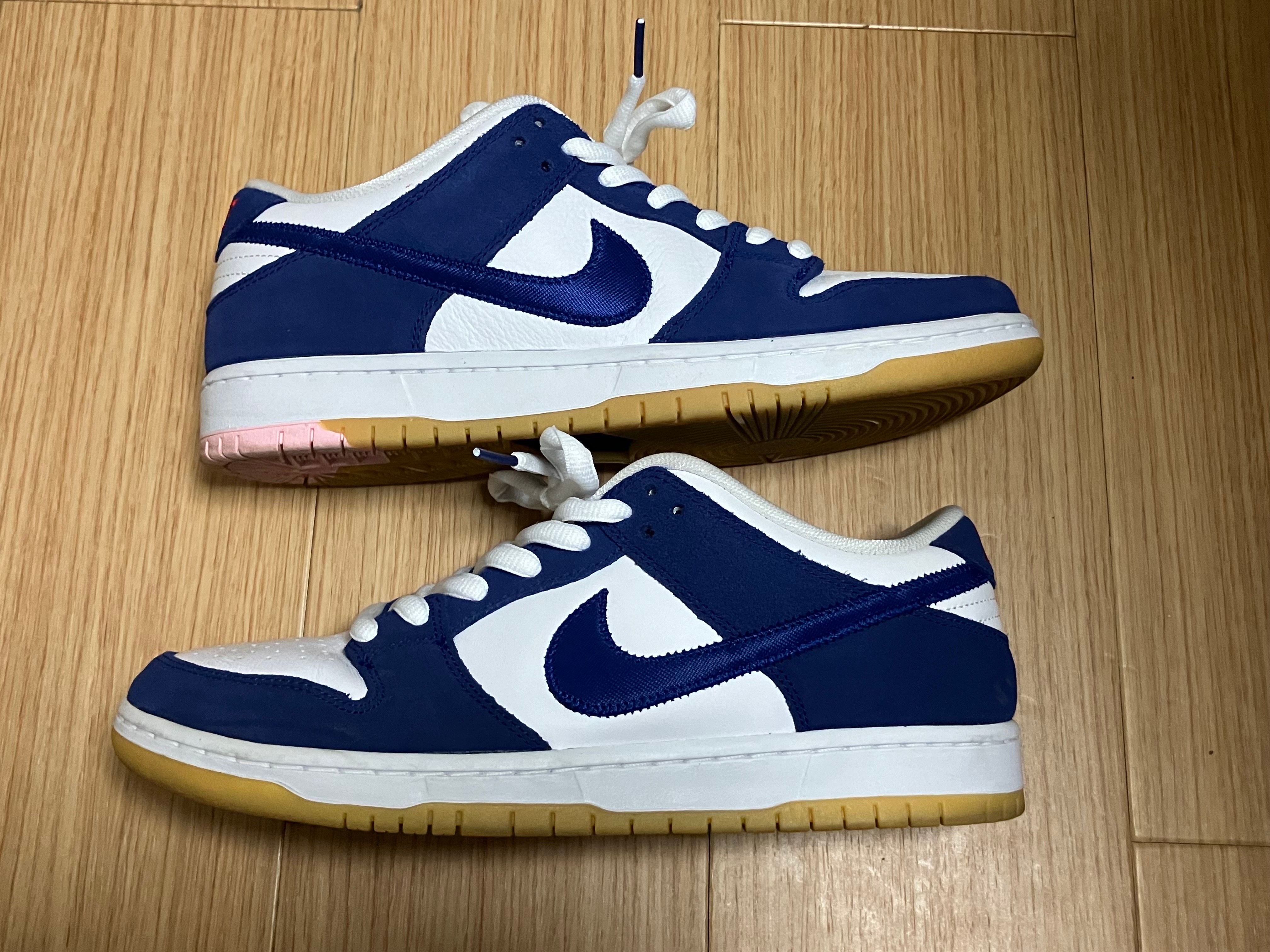Nike SB Dunk Low "Los Angeles Dodgers/Deep Royal Blue"