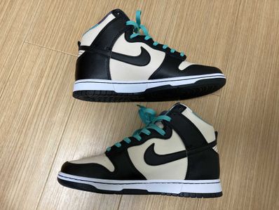 Nike Dunk High Retro EMB "Pearl White and Washed Teal"