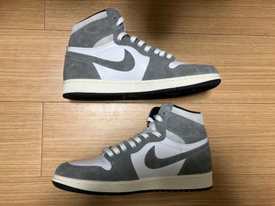Nike Air Jordan 1 Retro High OG "Black and Smoke Grey"