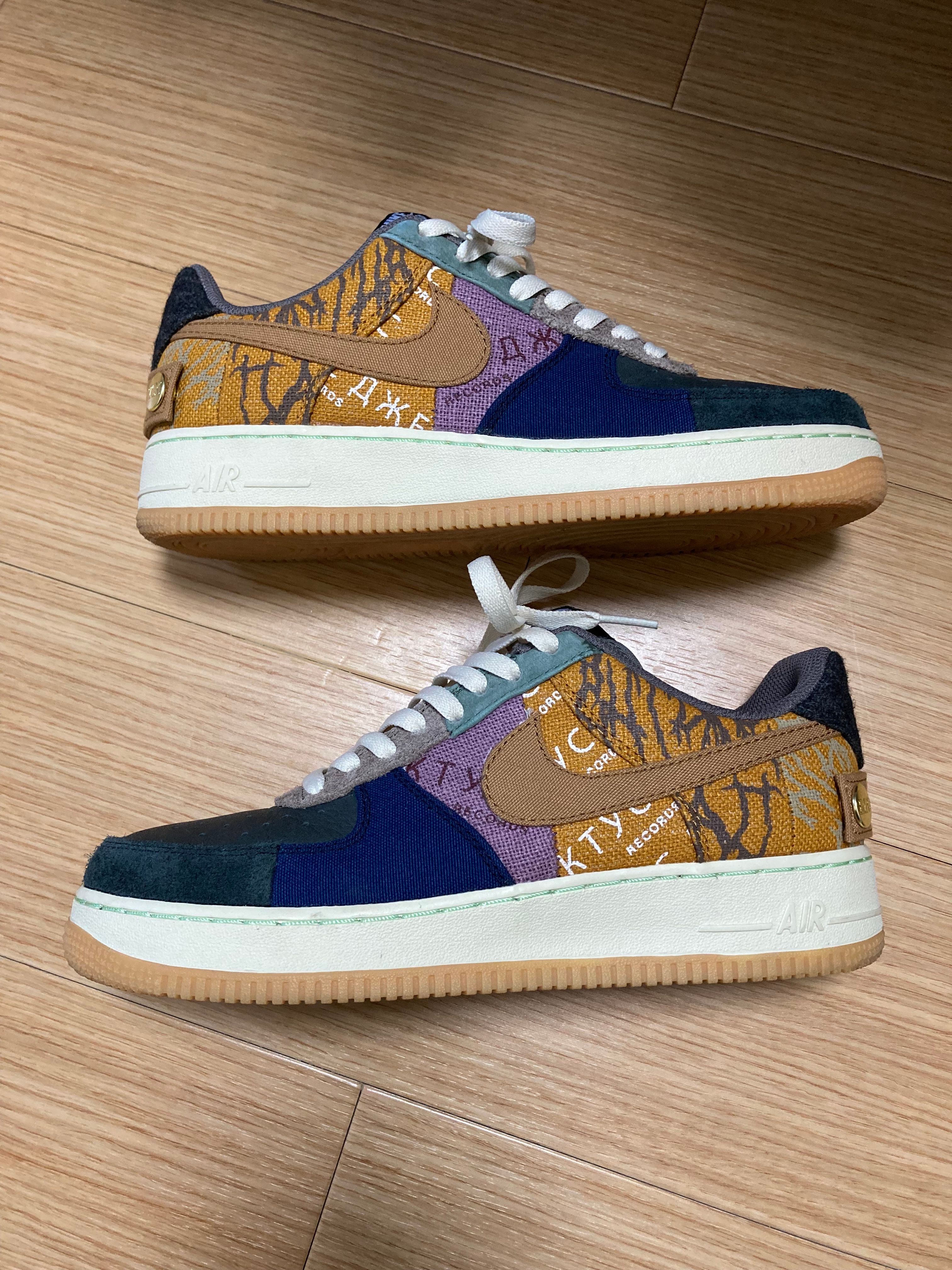 Travis Scott × Nike Air Force 1 Low Cactus Jack "Multi Color"