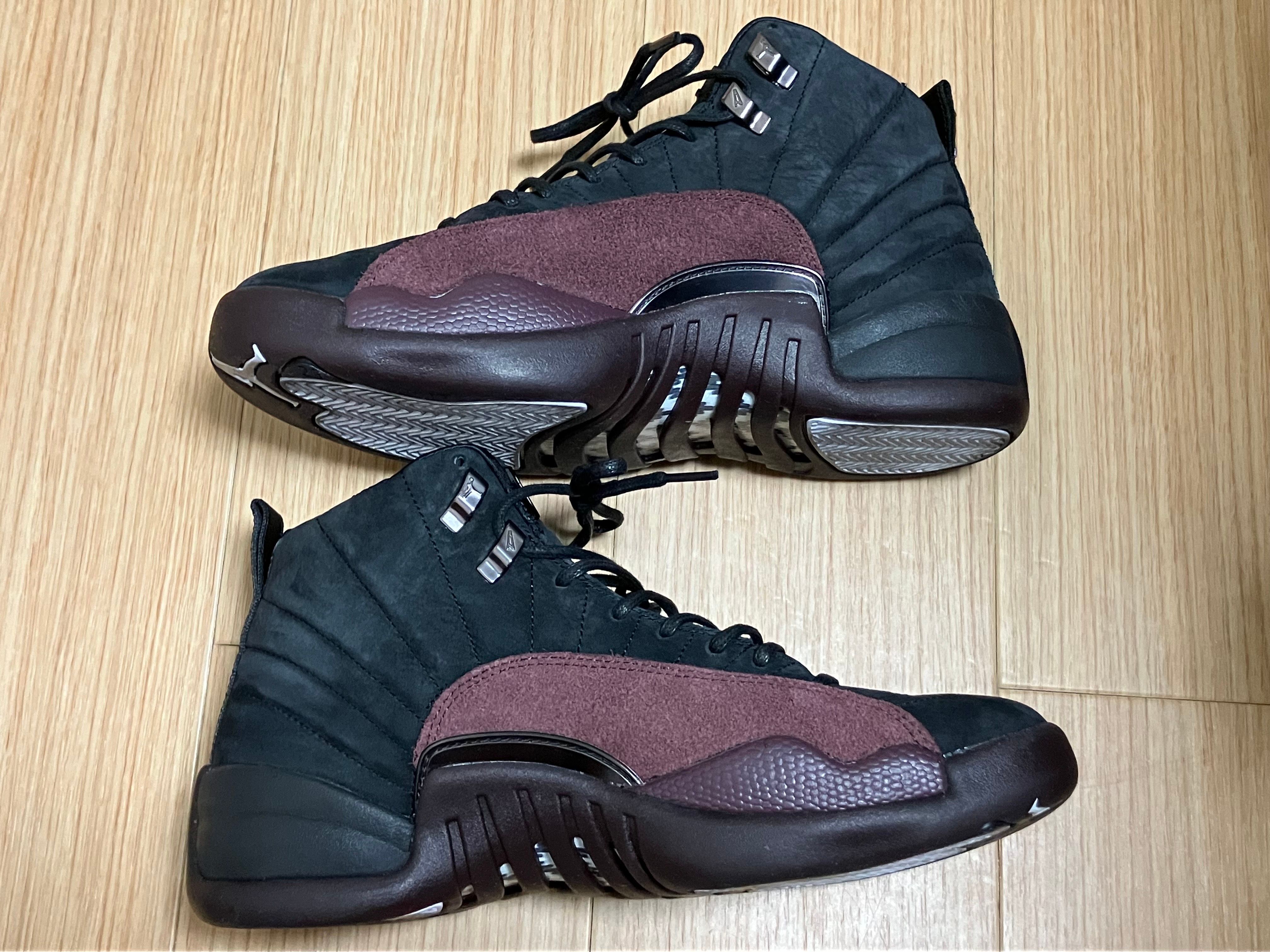 A Ma Maniere × Nike Women's Air Jordan 12 "Black and Burgundy Crush"
