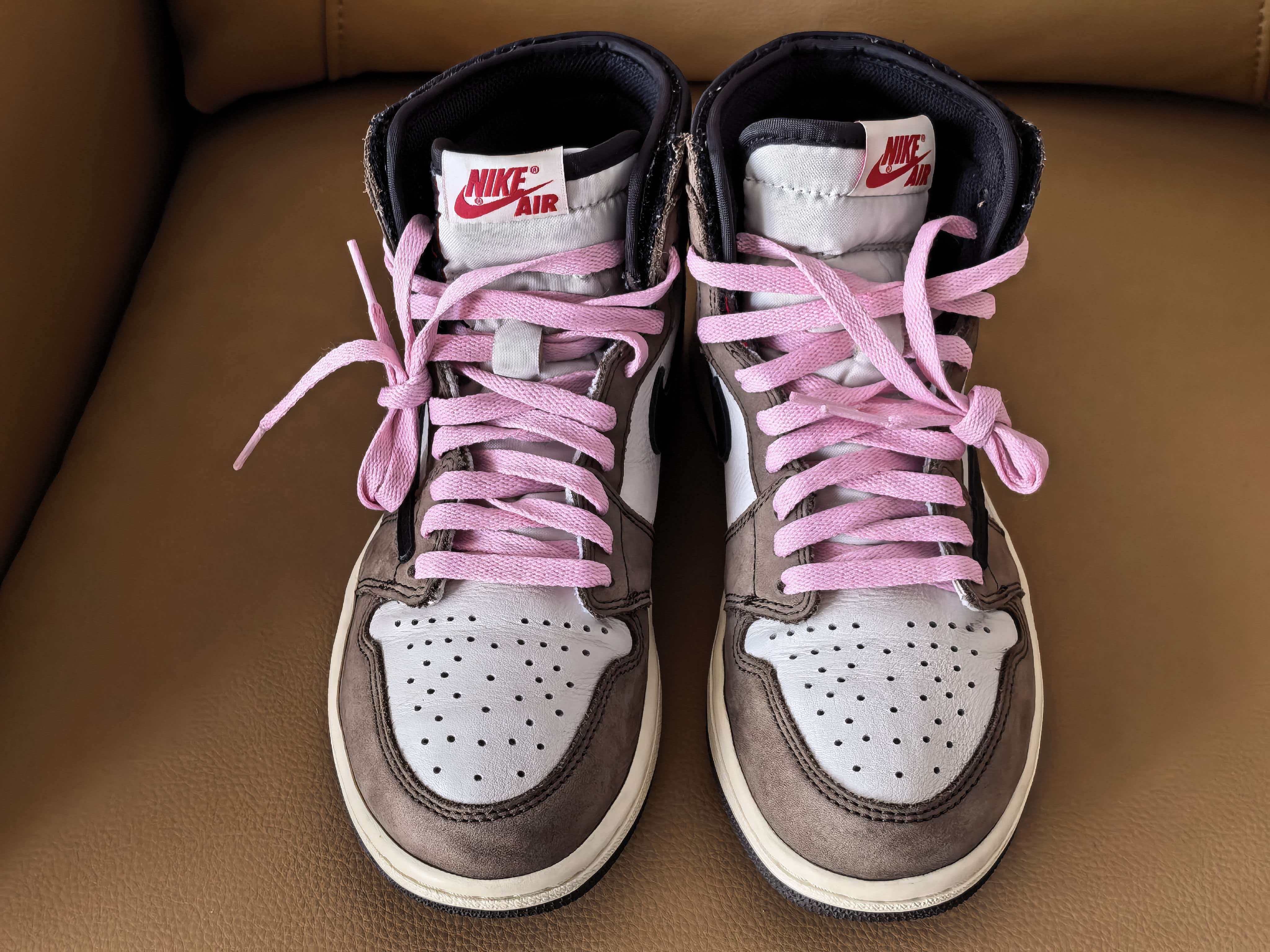 Travis Scott × Nike Air Jordan 1 Retro High OG TS SP "Sail/Dark Mocha"