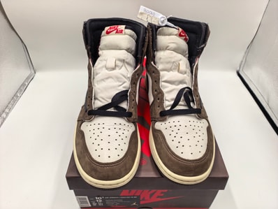 Travis Scott × Nike Air Jordan 1 Retro High OG TS SP "Sail/Dark Mocha"