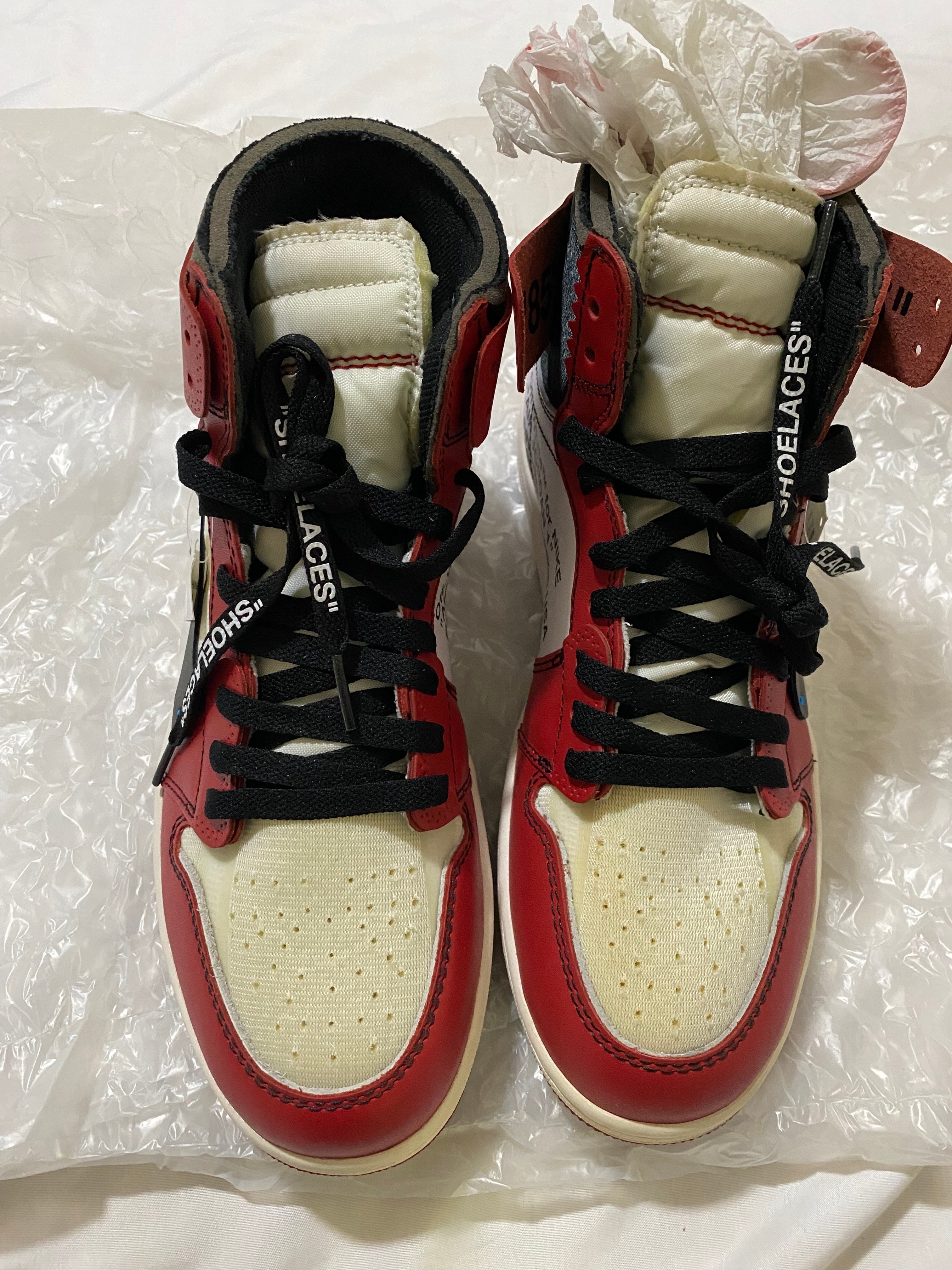 Off-White × Nike Air Jordan 1 Retro High The Ten "Chicago"