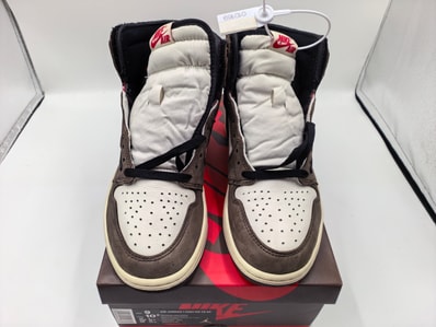 Travis Scott × Nike Air Jordan 1 Retro High OG TS SP "Sail/Dark Mocha"