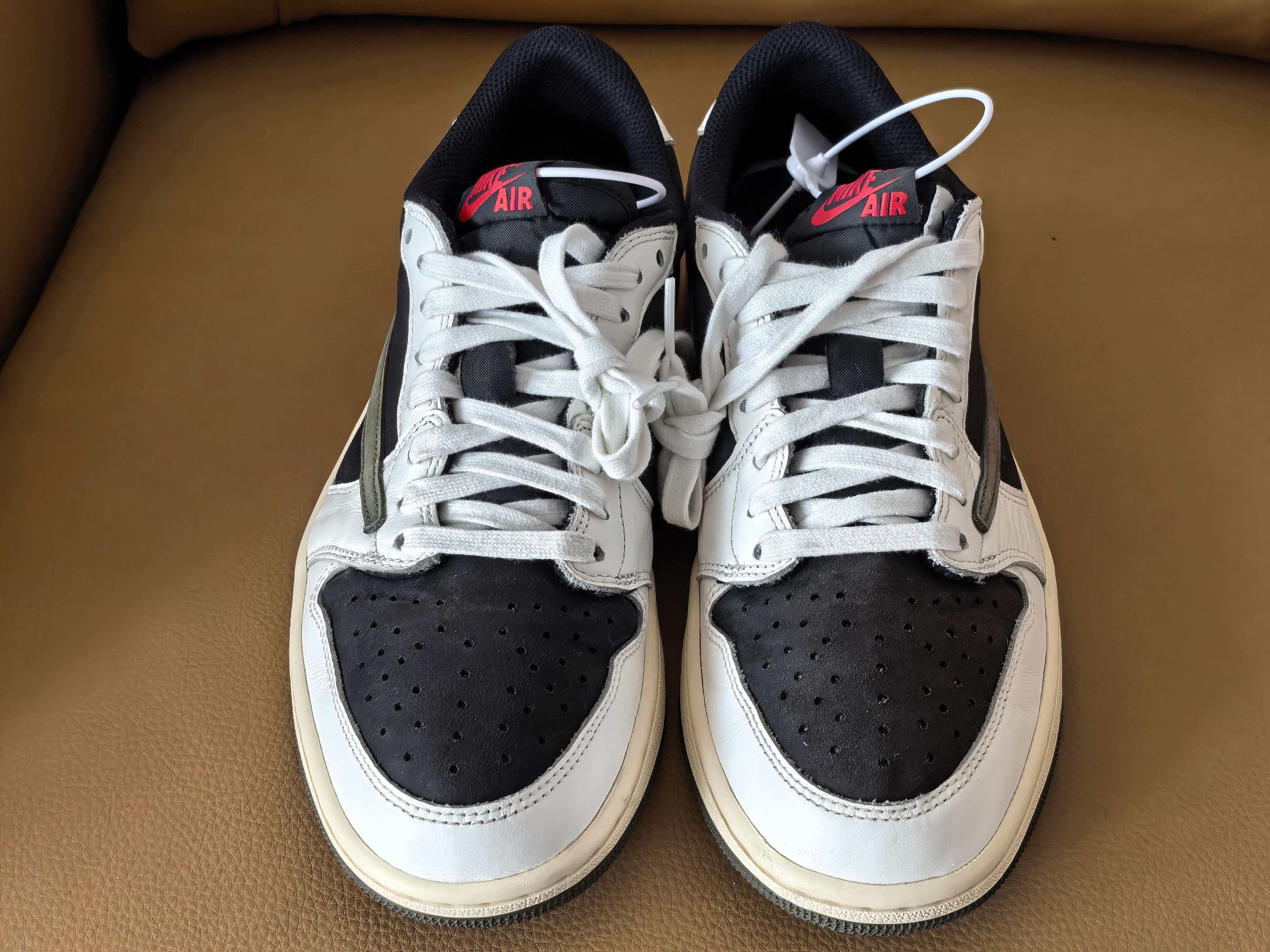 Travis Scott × Nike Women's Air Jordan 1 Low OG "Medium Olive"