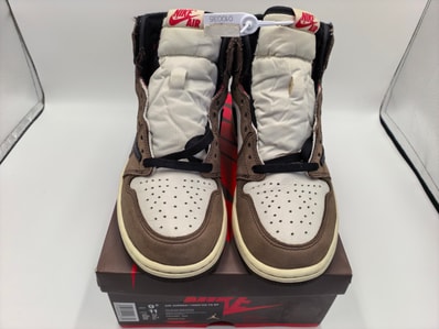 Travis Scott × Nike Air Jordan 1 Retro High OG TS SP "Sail/Dark Mocha"