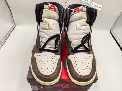 Travis Scott × Nike Air Jordan 1 Retro High OG TS SP "Sail/Dark Mocha"