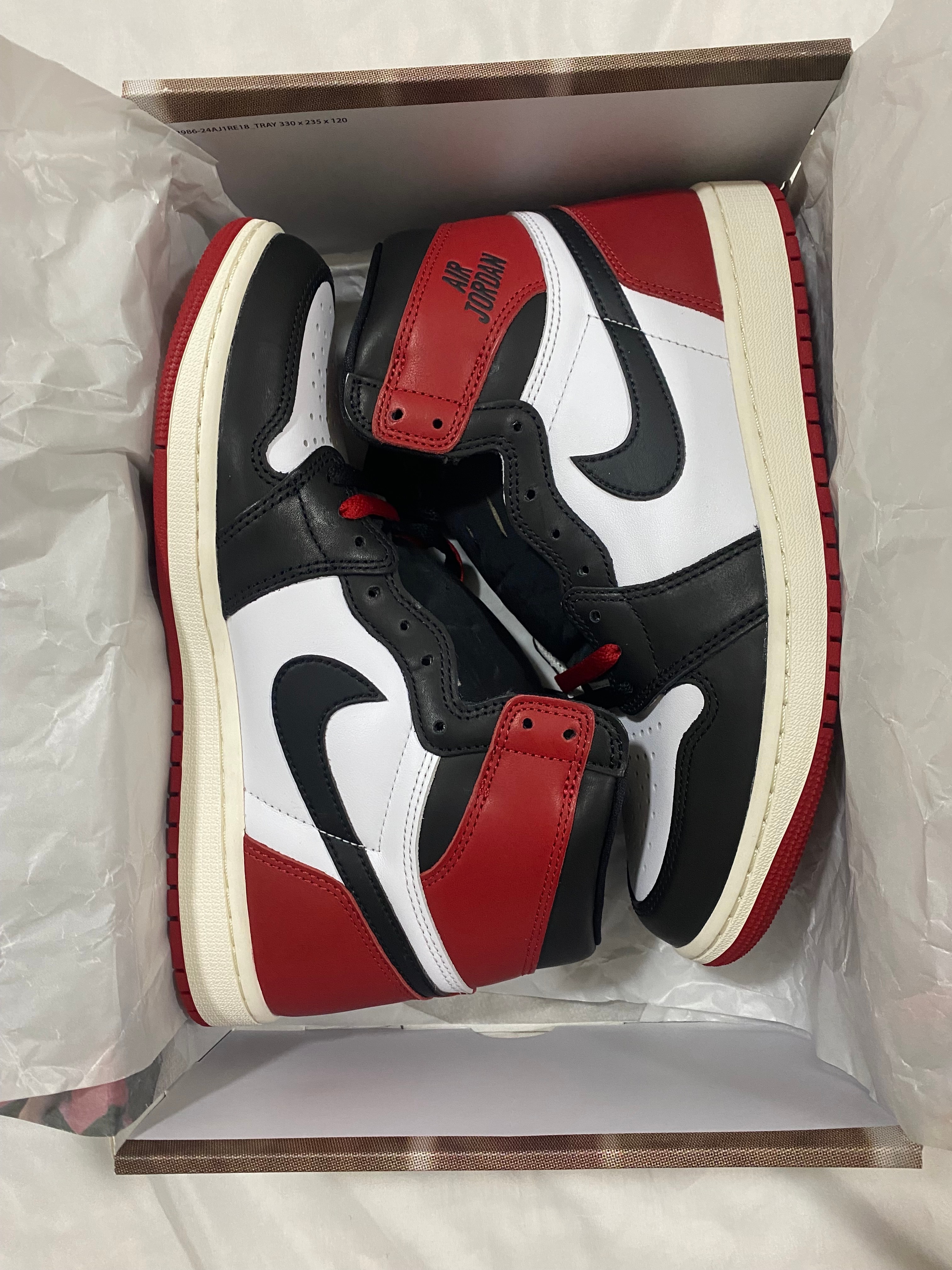 Nike Air Jordan 1 Retro High OG "Black Toe Reimagined"