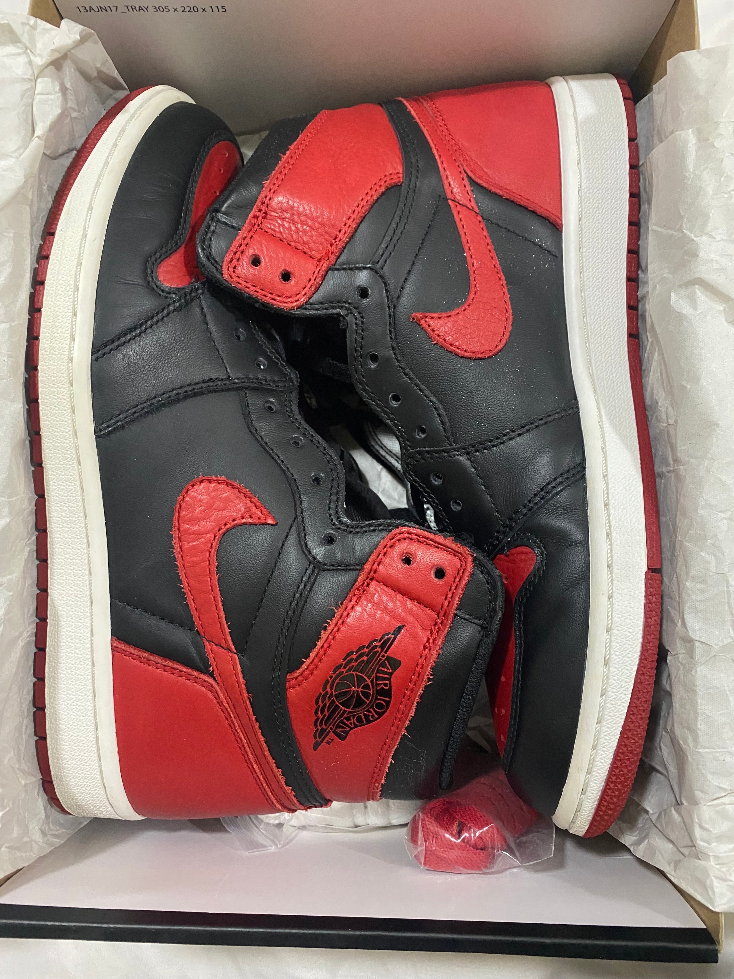 Nike Air Jordan 1 Retro High OG "Bred/Banned" (2016)