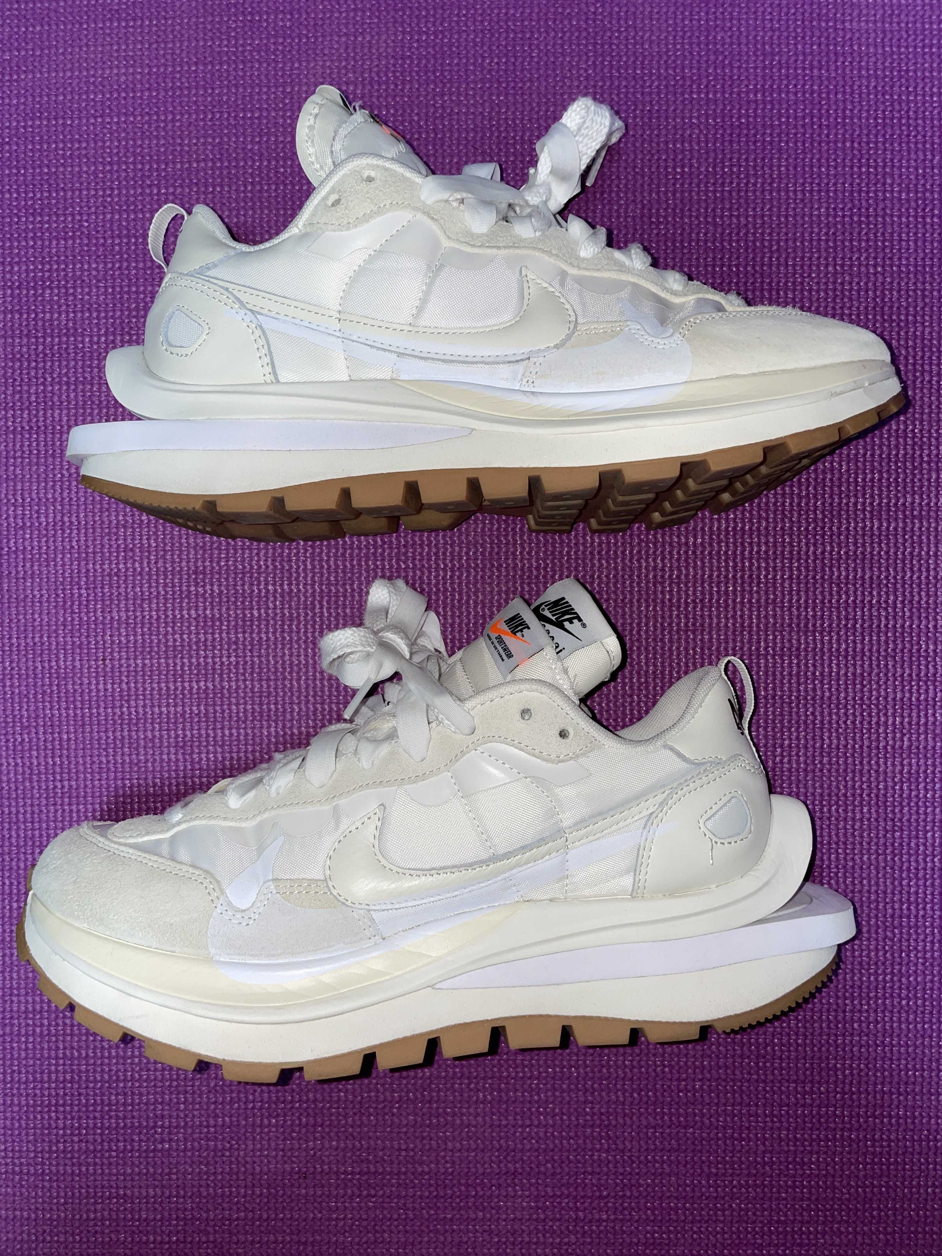 sacai × Nike Vapor Waffle "White Gum"