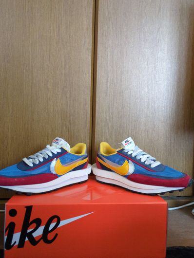sacai × Nike LDV Waffle "Red/Blue"