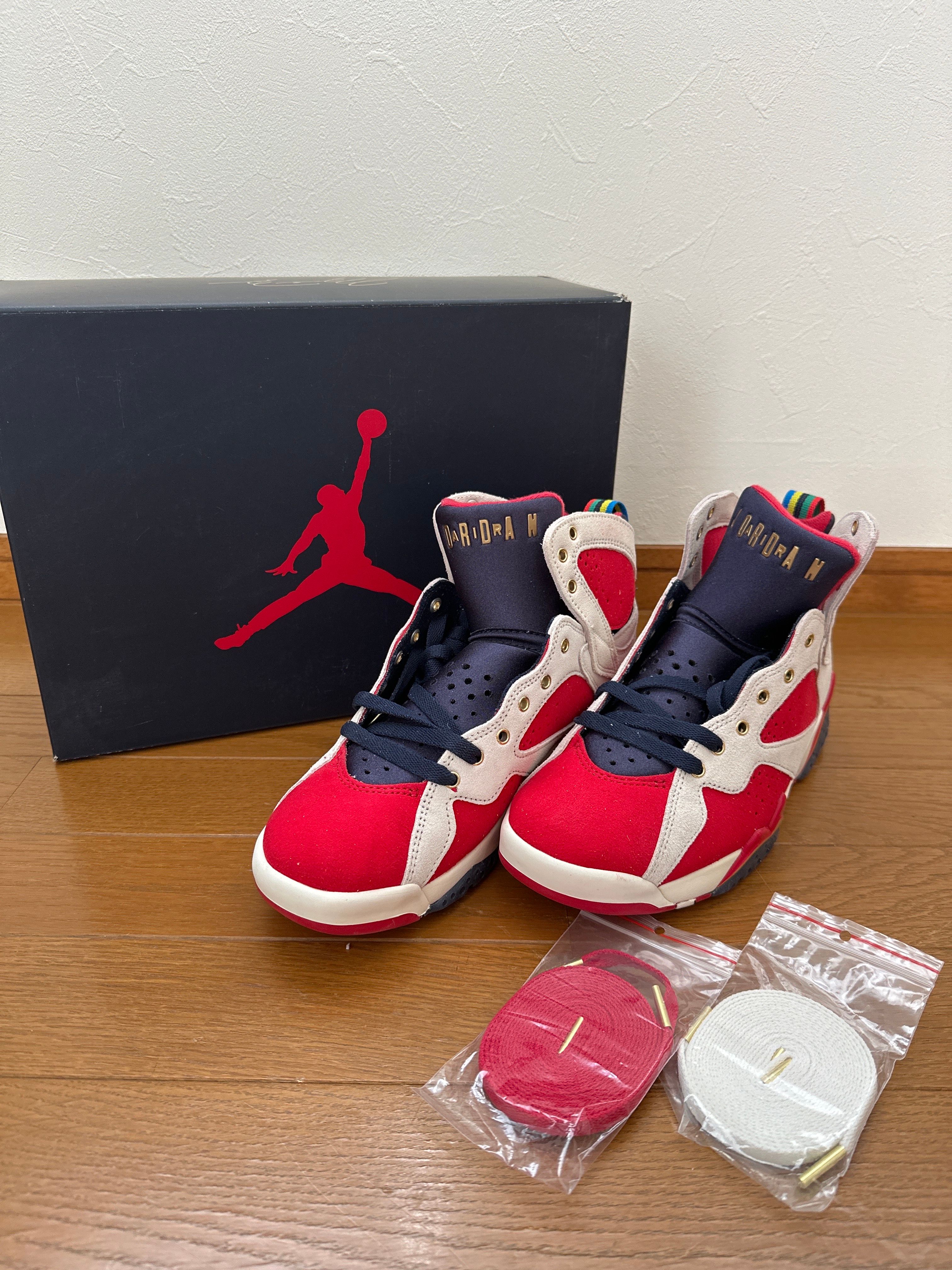 Trophy Room × Nike Air Jordan 7 "True Red and Obsidian"