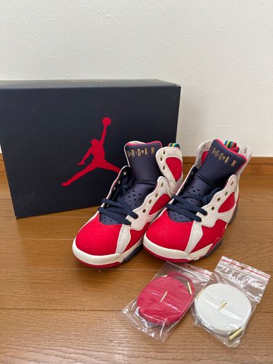 Trophy Room × Nike Air Jordan 7 "True Red and Obsidian"