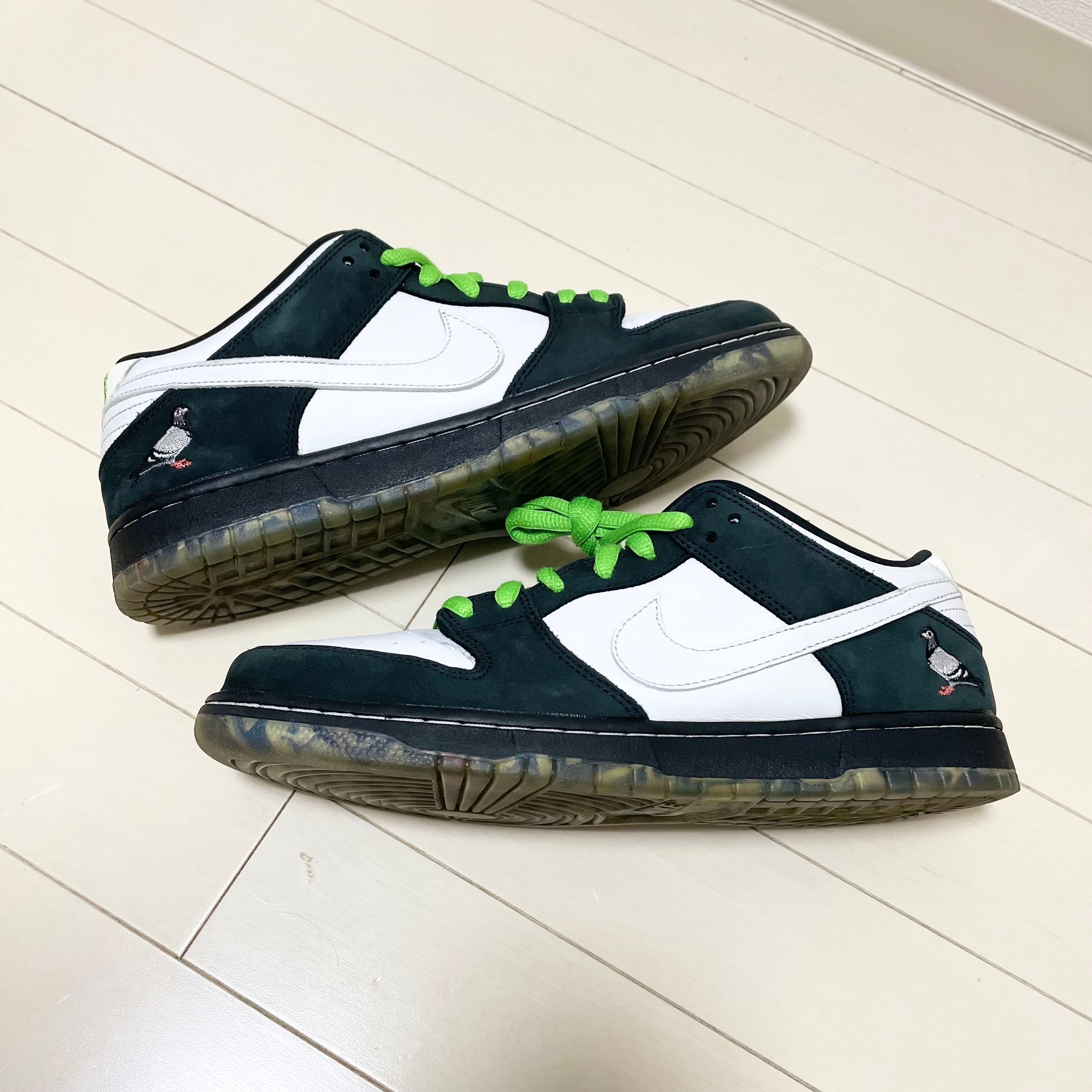 STAPLE × Nike SB Dunk Low "Pigeon Black/White"