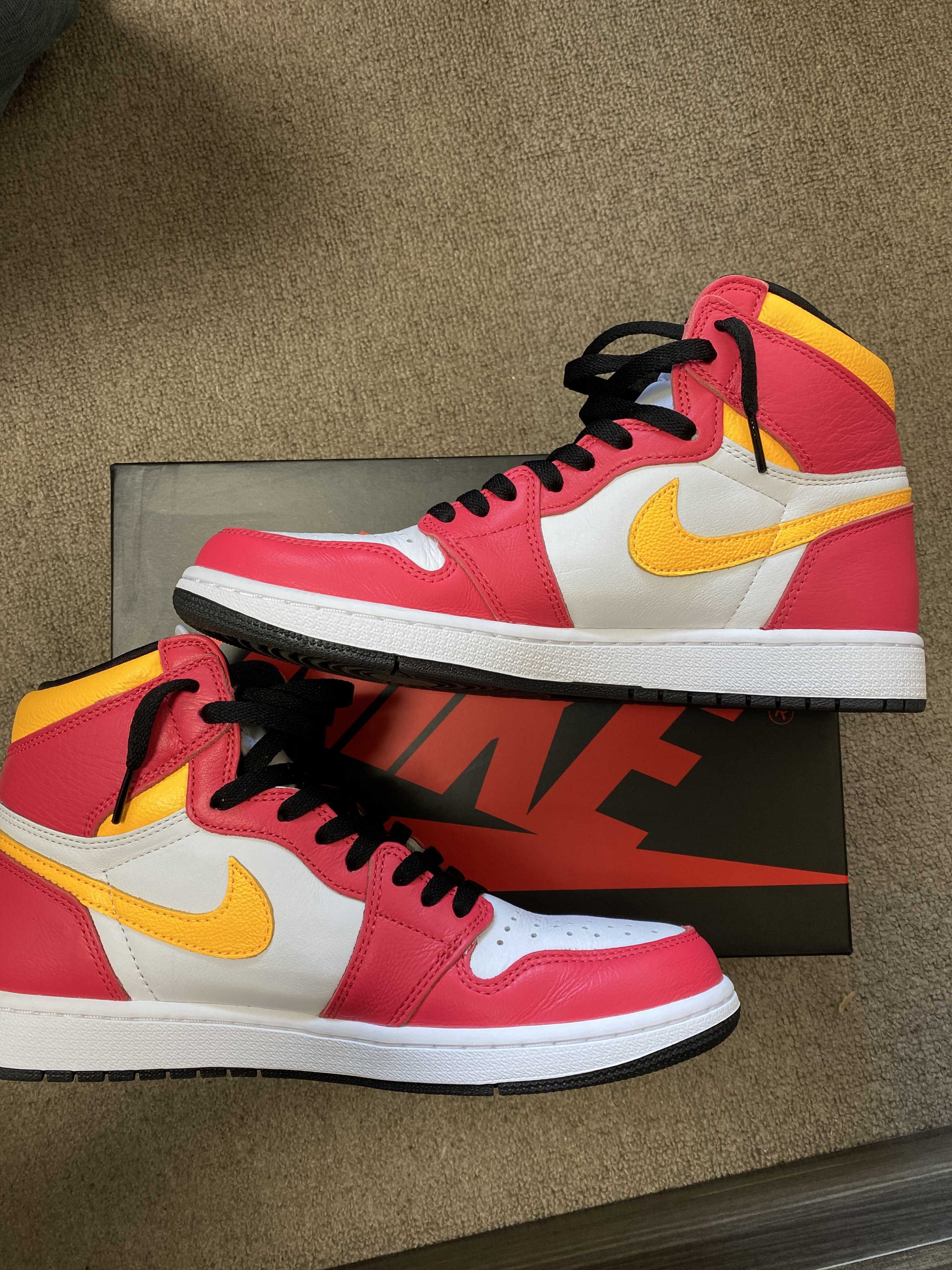 Nike Air Jordan 1 High OG "Light Fusion Red"