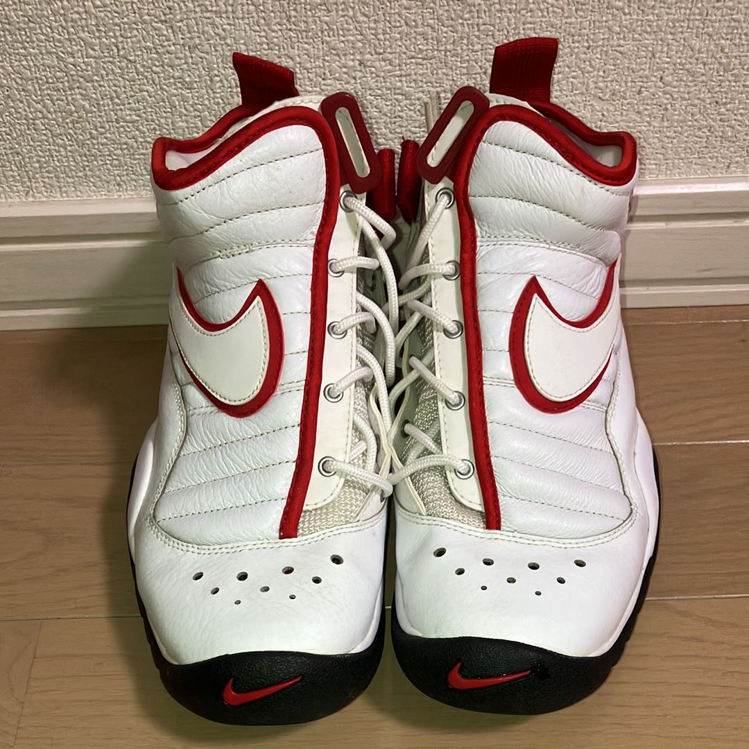 未使用品　ナイキ エア シェイク インデストラクト ホワイト レッド28.5cm Nike Air Shake Ndestrukt 