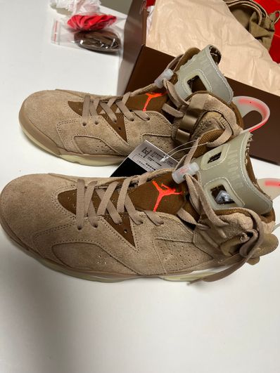 Travis Scott × Nike Air Jordan 6 "British Khaki"
