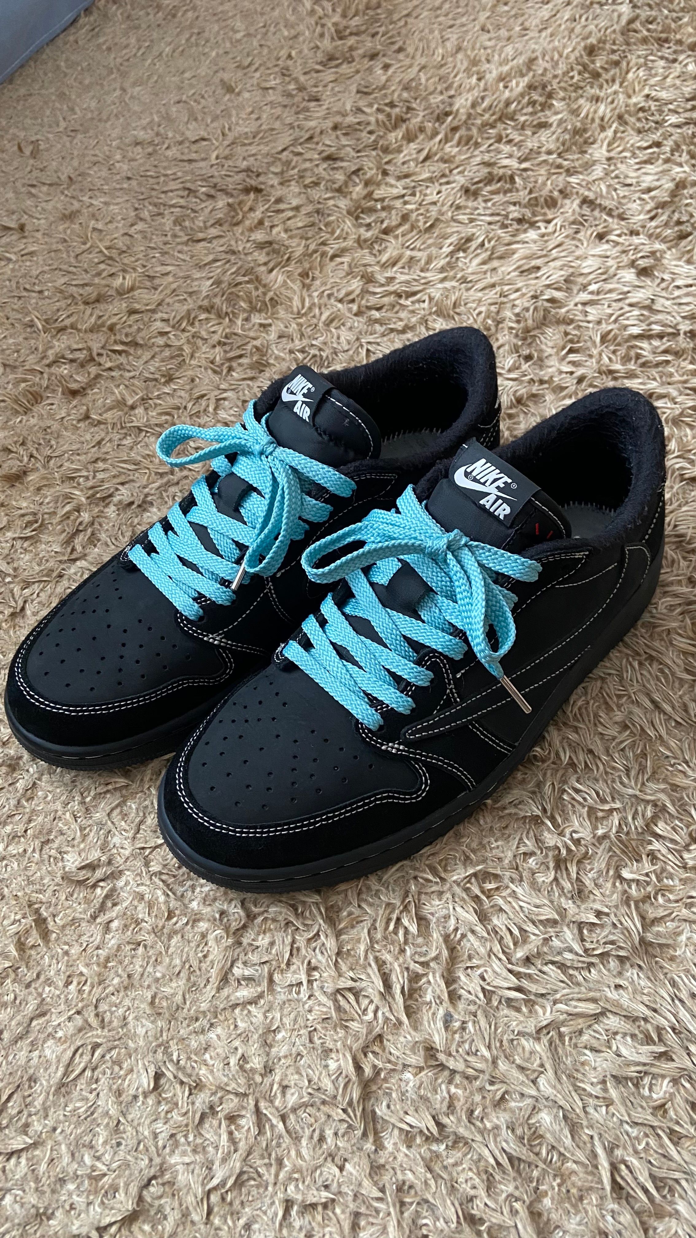 Travis Scott × Nike Air Jordan 1 Low OG SP "Black Phantom"