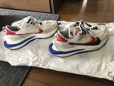 sacai × Nike Vapor Waffle "Royal Fuchsia"