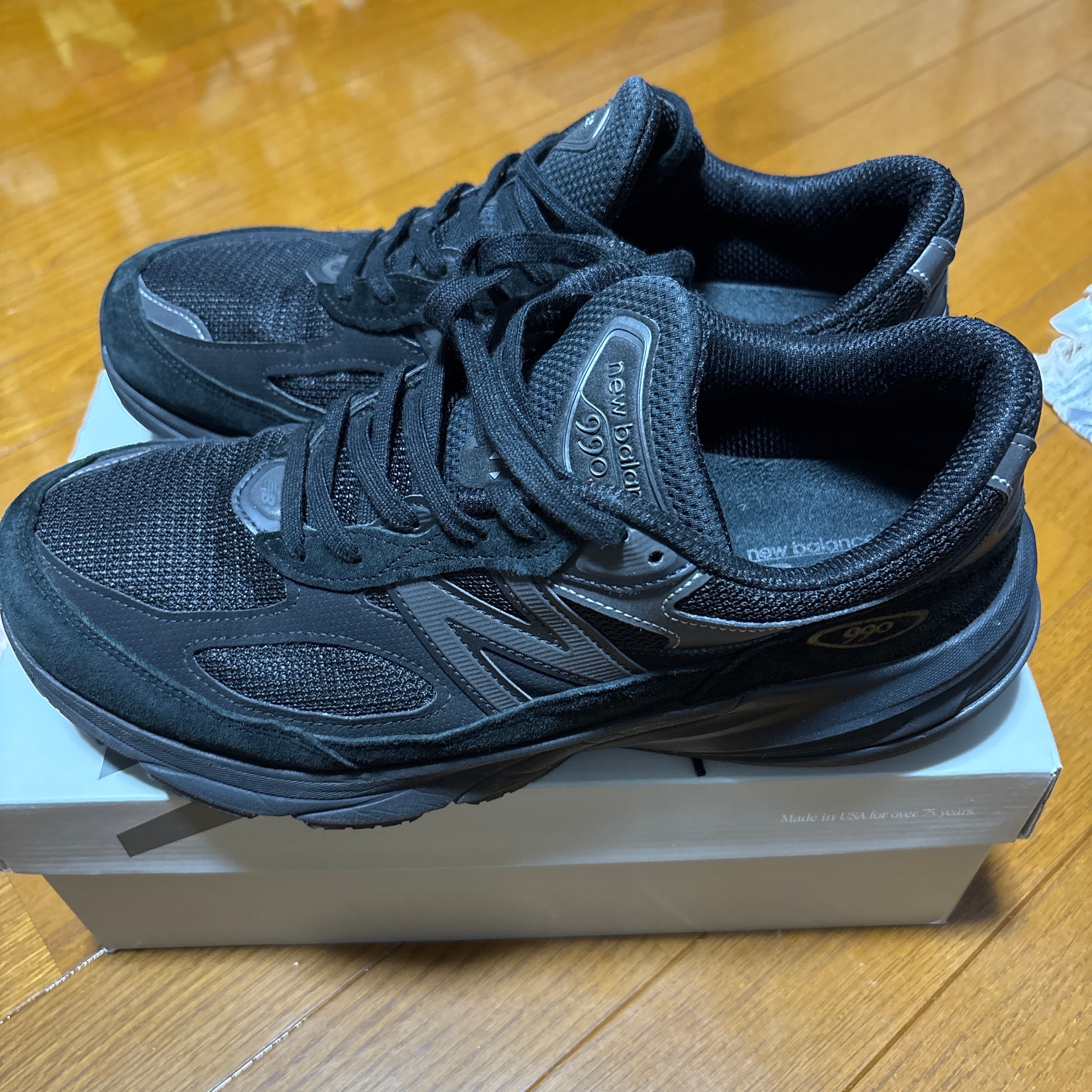 New Balance 990V6 Made in USA "Triple Black"