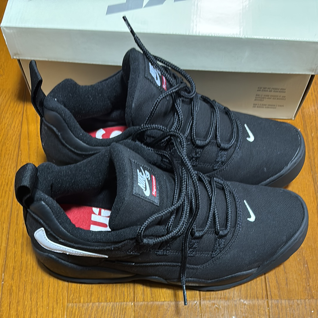 シュプリーム × ナイキ SB ダーウィン ロー "ブラック"